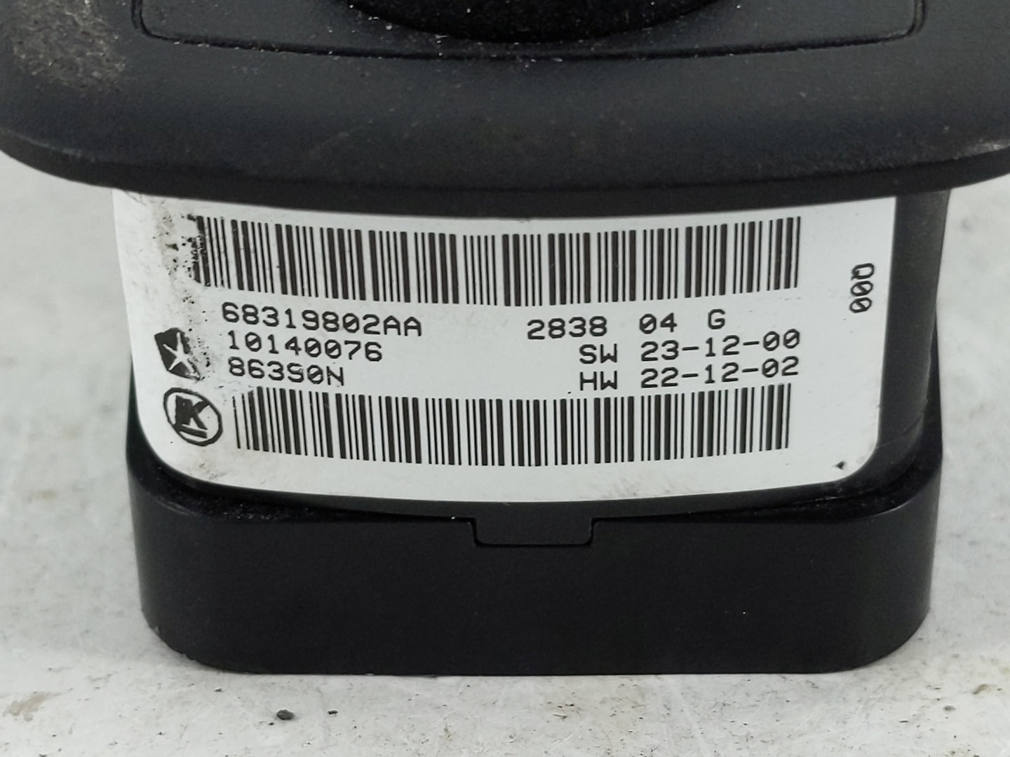 2016-2021 Dodge Durango Master Power Window Switch Replacement Driver Side Left P/N:68319802AA Fits OEM Used Auto Parts - Oe