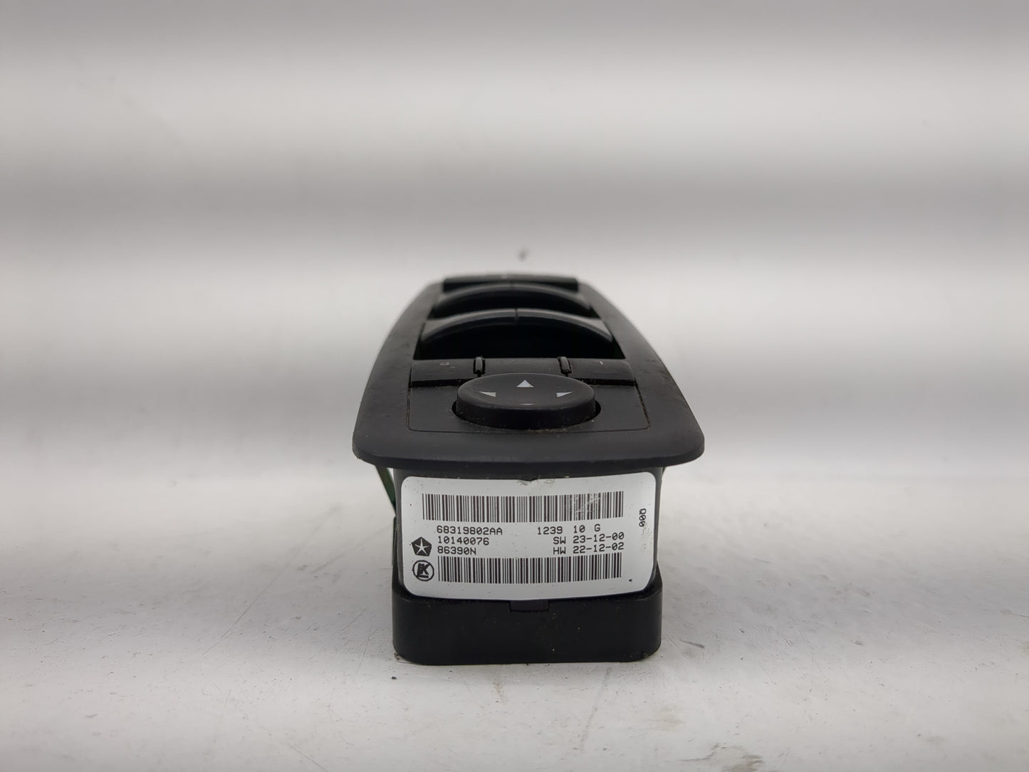 2016-2021 Dodge Durango Master Power Window Switch Replacement Driver Side Left P/N:68319802AA Fits OEM Used Auto Parts - Oe