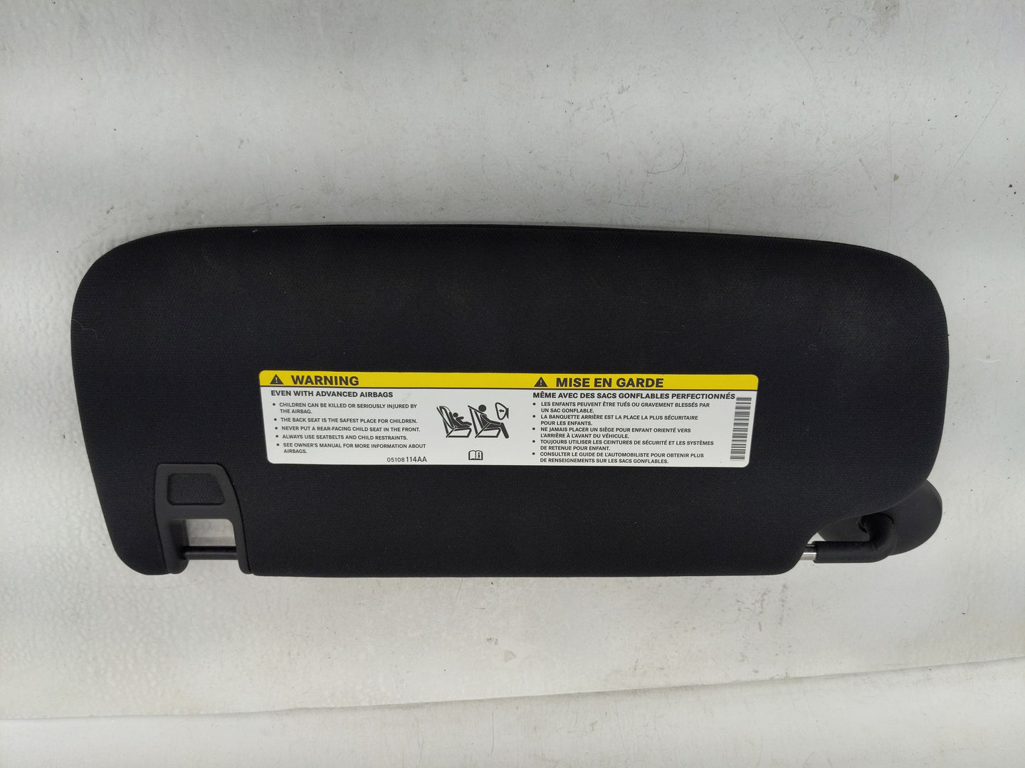 2011-2022 Dodge Durango Sun Visor Shade Replacement Driver Left Mirror Fits OEM Used Auto Parts - Oemusedautoparts1.com