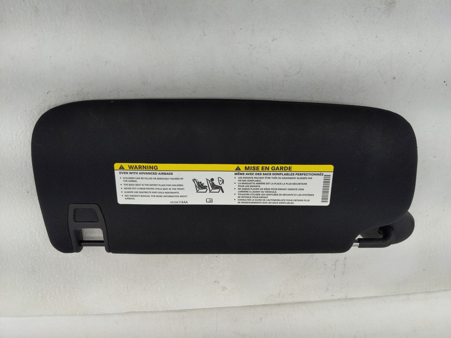 2011-2022 Dodge Durango Sun Visor Shade Replacement Driver Left Mirror Fits OEM Used Auto Parts - Oemusedautoparts1.com