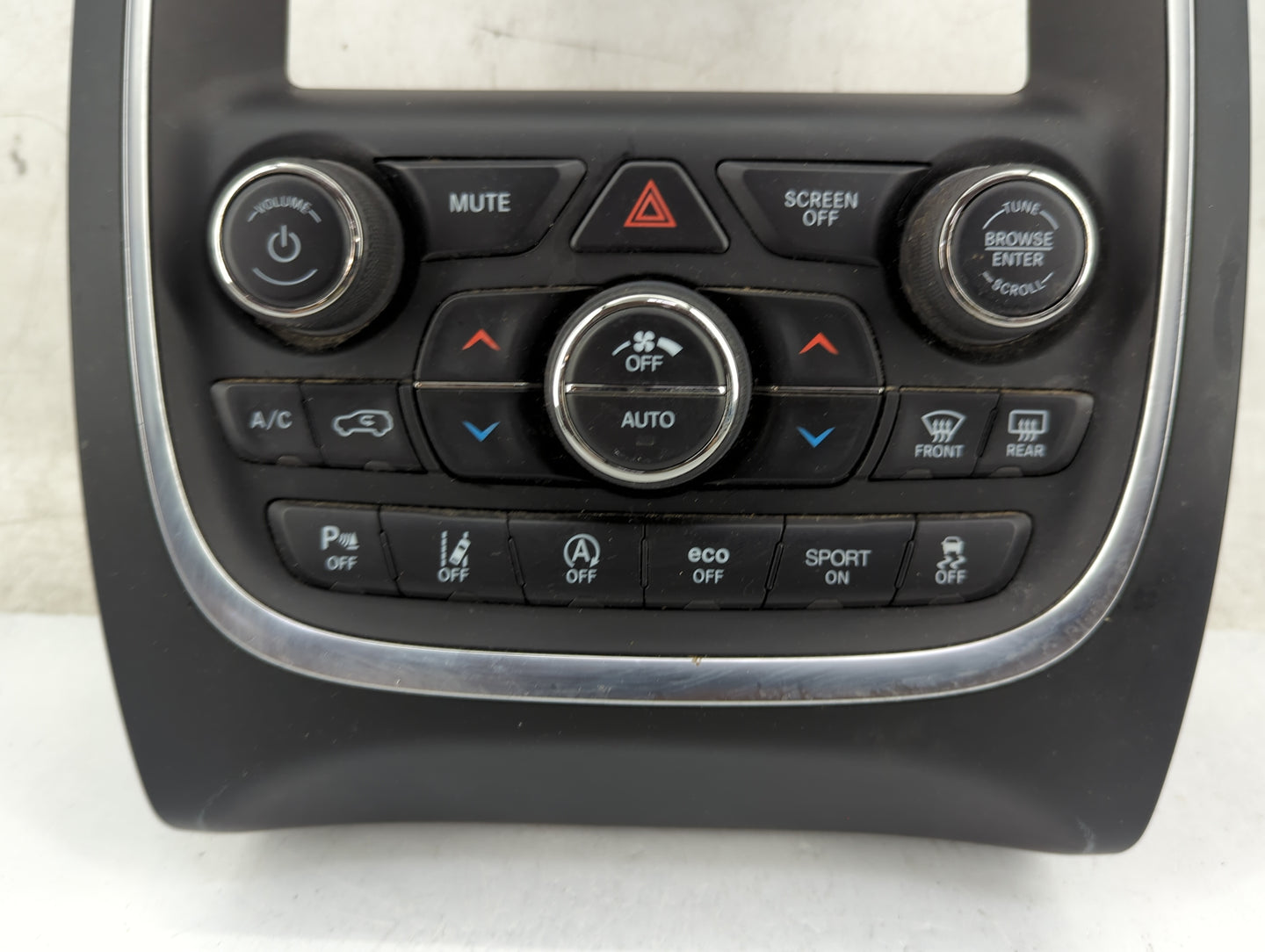 2018-2020 Dodge Durango Climate Control Module Temperature AC/Heater Replacement P/N:P68333661AA Fits Fits 2018 2019 2020 OE
