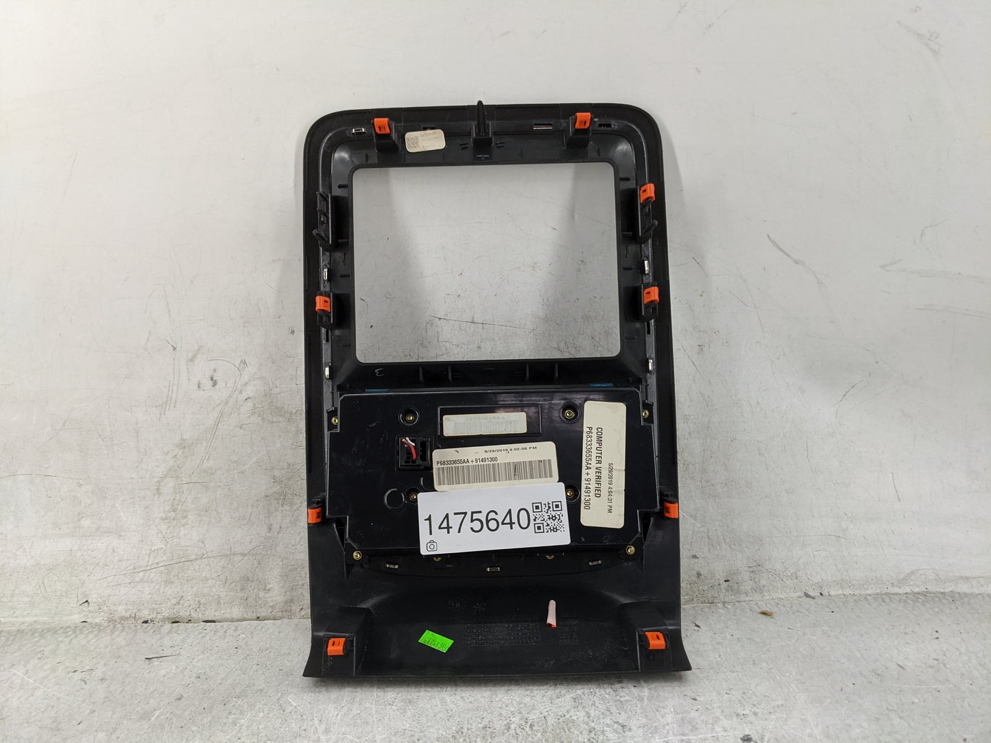 2018-2020 Dodge Durango Climate Control Module Temperature AC/Heater Replacement P/N:P68333655AA Fits Fits 2018 2019 2020 OE