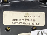 2018-2020 Dodge Durango Climate Control Module Temperature AC/Heater Replacement P/N:P68333655AA Fits Fits 2018 2019 2020 OE
