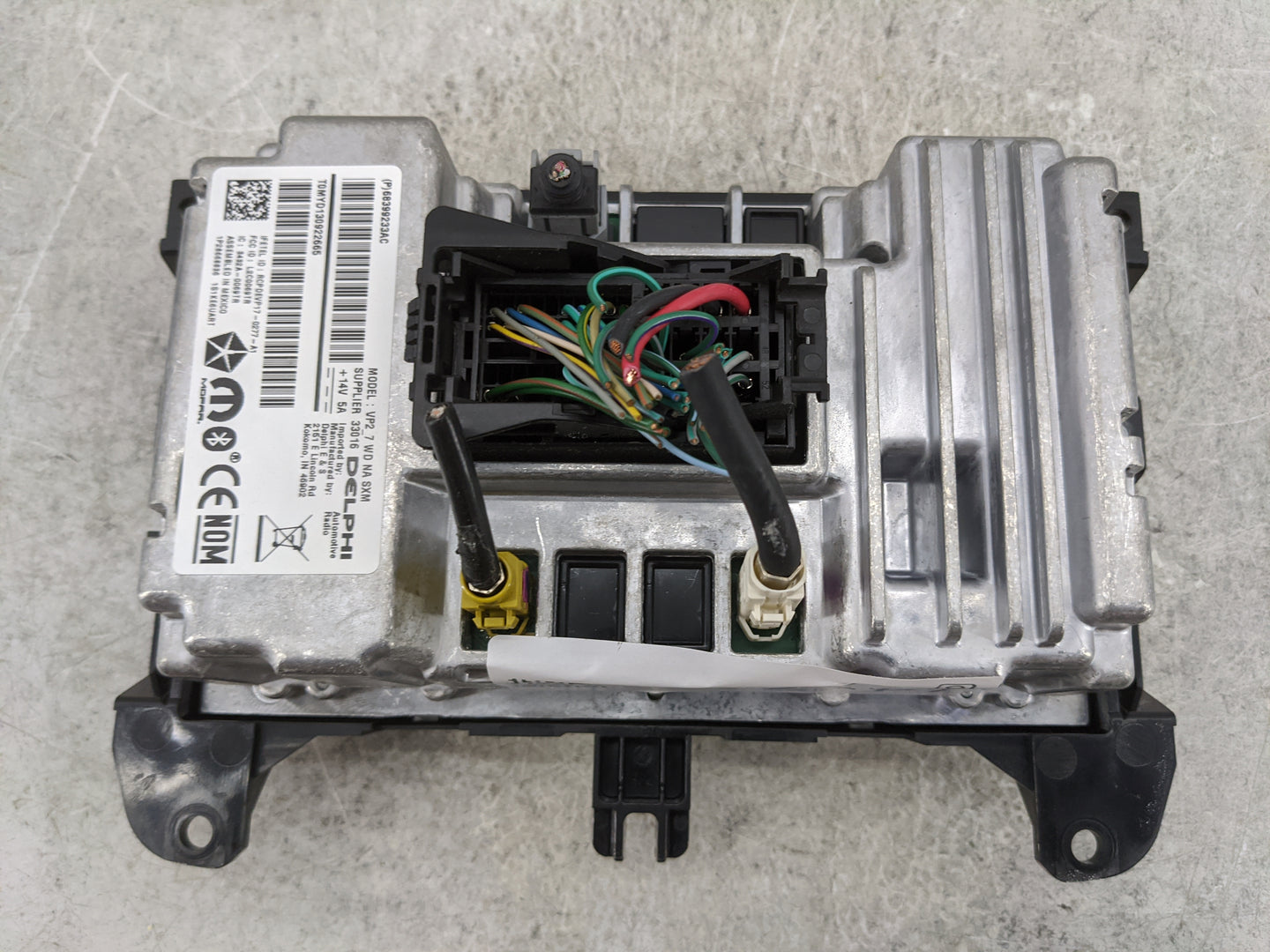 2019 Dodge Durango Information Display Screen 1477454 - Oemusedautoparts1.com
