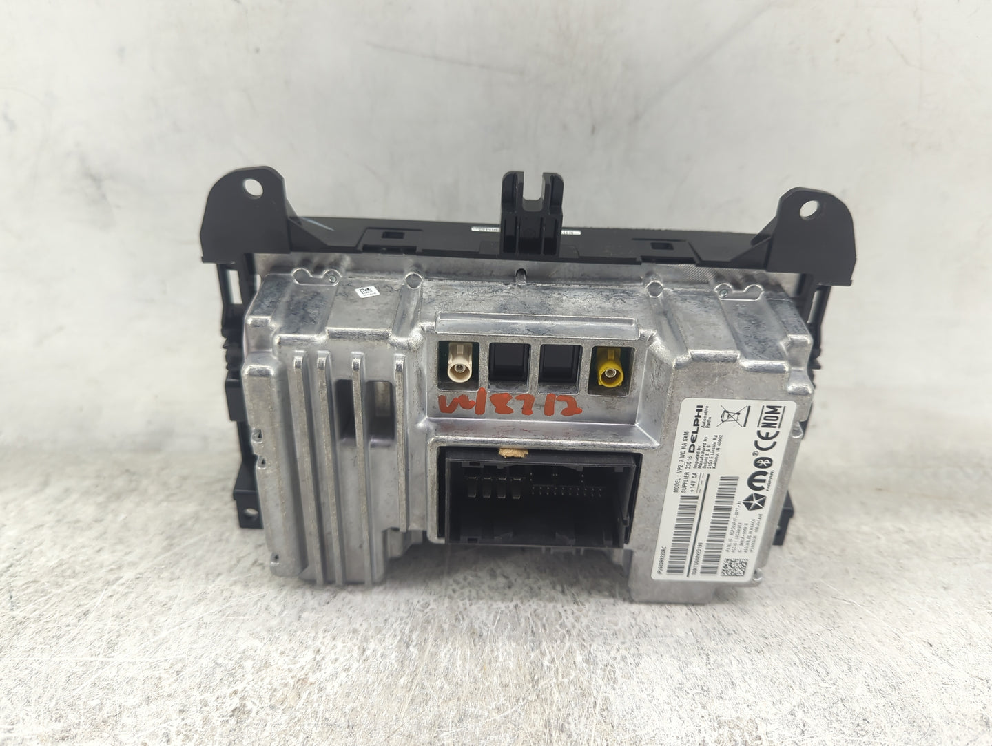 2019-2020 Dodge Durango Radio AM FM Cd Player Receiver Replacement P/N:68399233AC VP2_7, L2C0069TR Fits Fits 2019 2020 OEM U