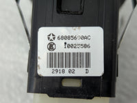 2019 Dodge Durango Passenger Right Power Window Switch 68085690ac - Oemusedautoparts1.com
