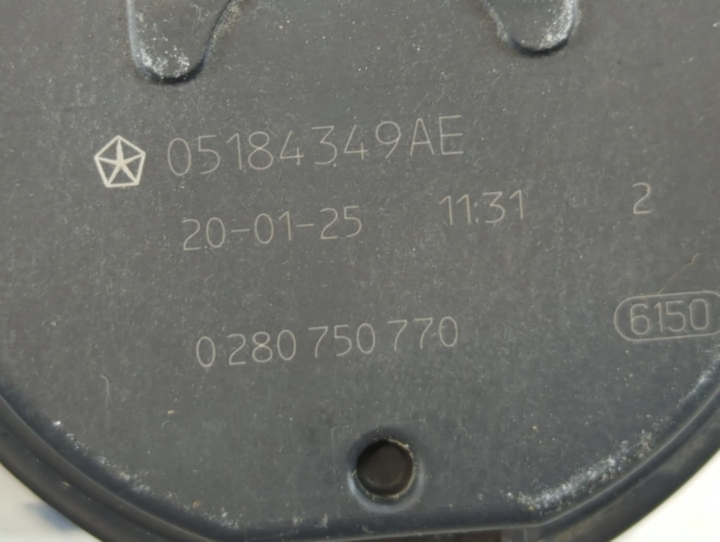 2011-2022 Dodge Durango Throttle Body P/N:0 280 750 770 05184349AE Fits OEM Used Auto Parts - Oemusedautoparts1.com