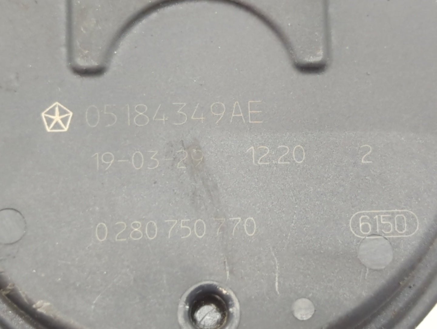 2011-2022 Dodge Durango Throttle Body P/N:0 280 750 770 05184349AE Fits OEM Used Auto Parts - Oemusedautoparts1.com