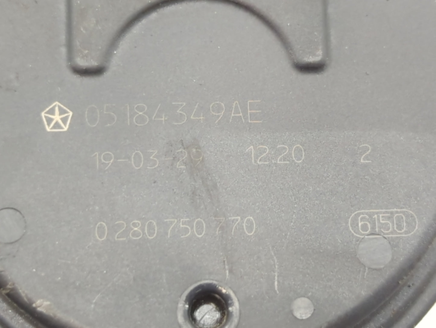 2011-2022 Dodge Durango Throttle Body P/N:0 280 750 770 05184349AE Fits OEM Used Auto Parts - Oemusedautoparts1.com