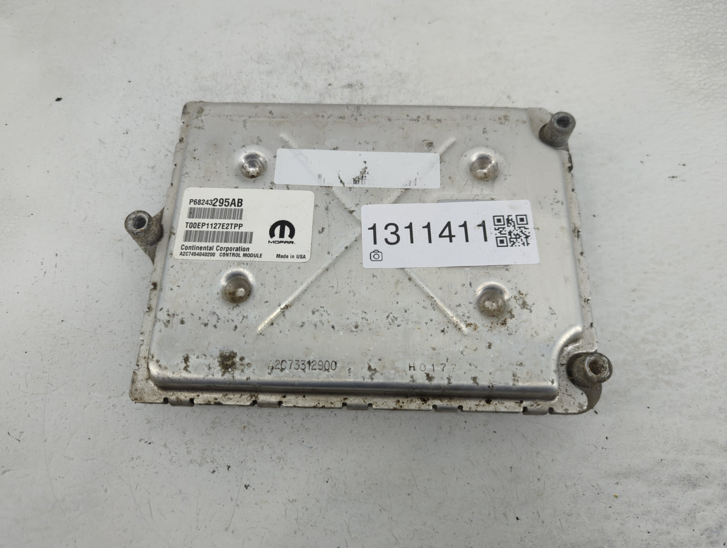 2016-2020 Dodge Grand Caravan PCM Engine Control Computer ECU ECM PCU OEM P/N:P68243295AB Fits Fits 2016 2017 2018 2019 2020