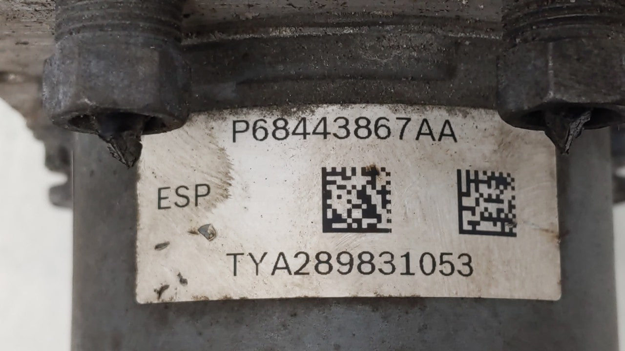 2015-2018 Dodge Grand Caravan ABS Pump Control Module Replacement P/N:P68183803AC 68183803AC Fits Fits 2015 2016 2017 2018 O