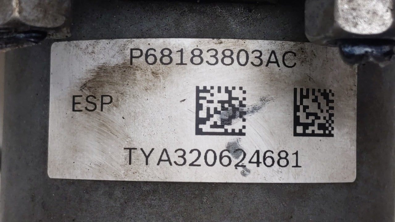 2015-2018 Dodge Grand Caravan ABS Pump Control Module Replacement P/N:P68183803AC 68183803AC Fits Fits 2015 2016 2017 2018 O