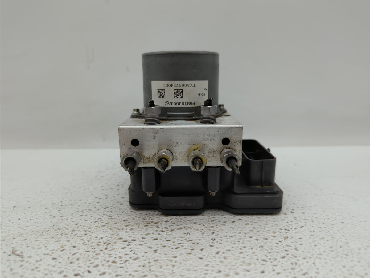 2015-2020 Dodge Grand Caravan Anti-Lock Brake ABS Pump Module Actuator OEM P/N:68183803AC P68183803AC Fits OEM Used Auto Par
