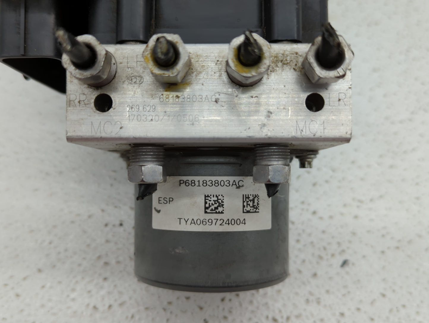 2015-2020 Dodge Grand Caravan ABS Pump Control Module Replacement P/N:68183803AC P68183803AC Fits OEM Used Auto Parts - Oemu