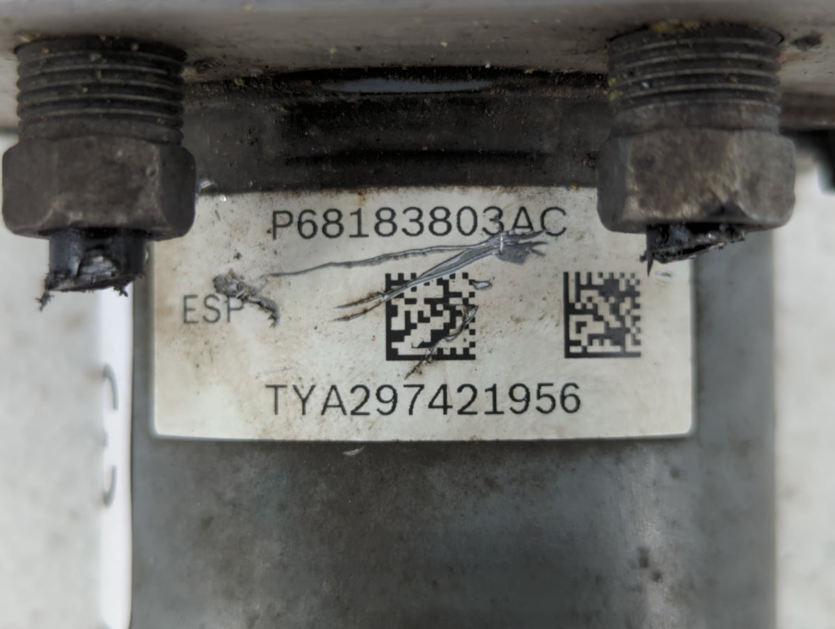 2015-2020 Dodge Grand Caravan Anti-Lock Brake ABS Pump Module Actuator OEM P/N:P68443867AA 68183803AC Fits OEM Used Auto Par