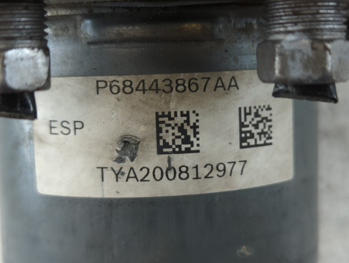 2015-2020 Dodge Grand Caravan ABS Pump Control Module Replacement P/N:P68443867AA Fits Fits 2015 2016 2017 2018 2019 2020 OE