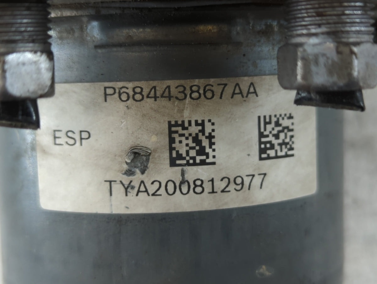 2015-2020 Dodge Grand Caravan Anti-Lock Brake ABS Pump Module Actuator OEM P/N:P68443867AA Fits Fits 2015 2016 2017 2018 201