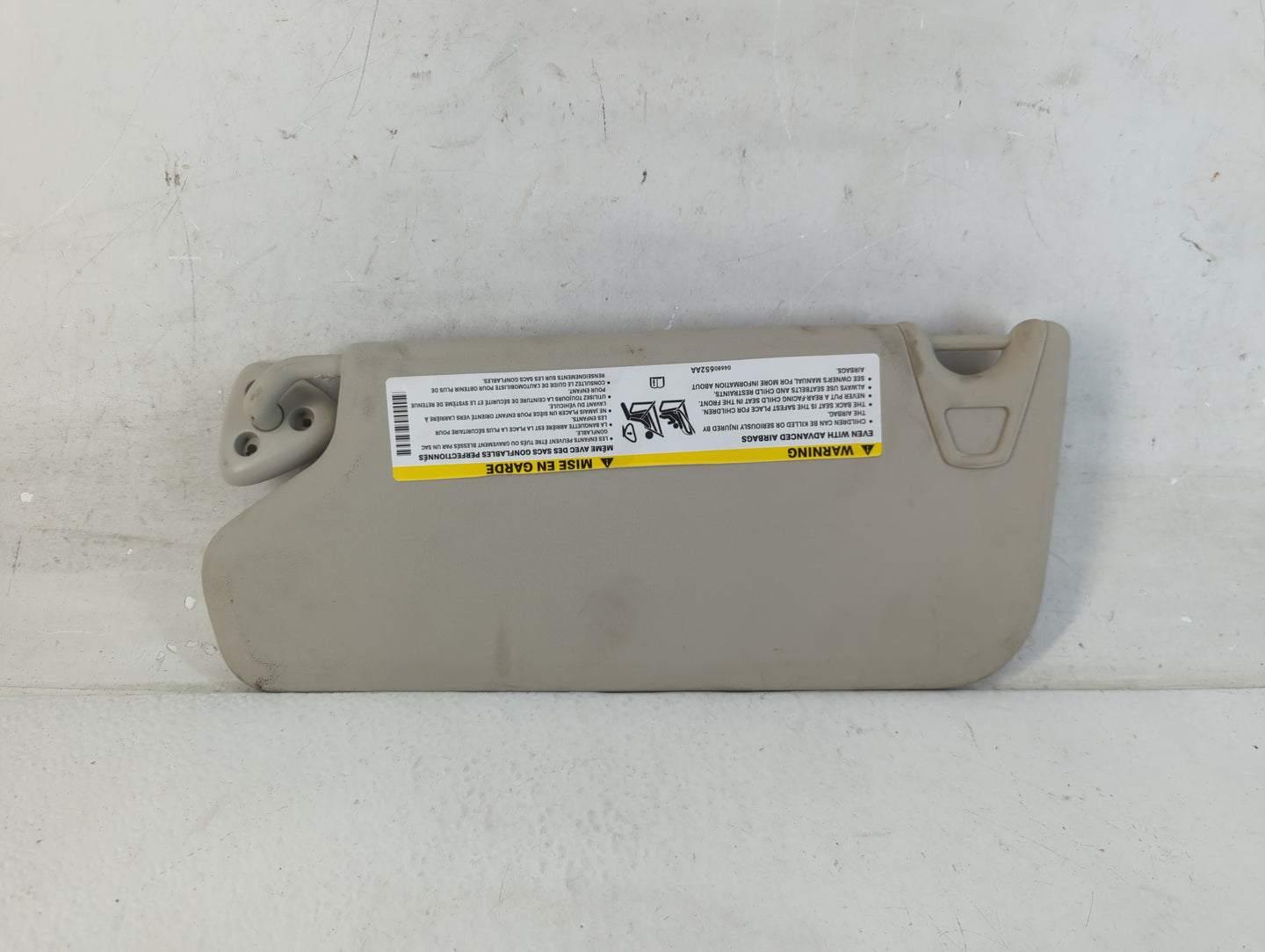 2019 Dodge Journey Sun Visor Shade Replacement Passenger Right Mirror Fits OEM Used Auto Parts - Oemusedautoparts1.com