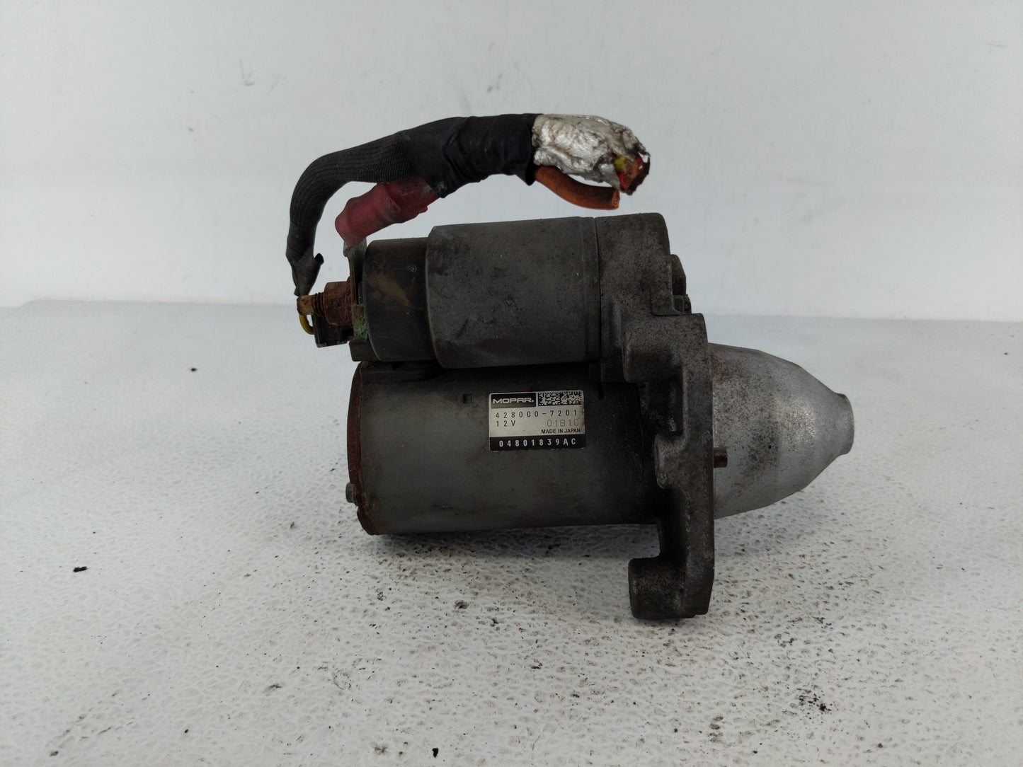 2011-2019 Dodge Journey Car Starter Motor Solenoid OEM P/N:04801839AC 428000-7202 Fits OEM Used Auto Parts - Oemusedautopart