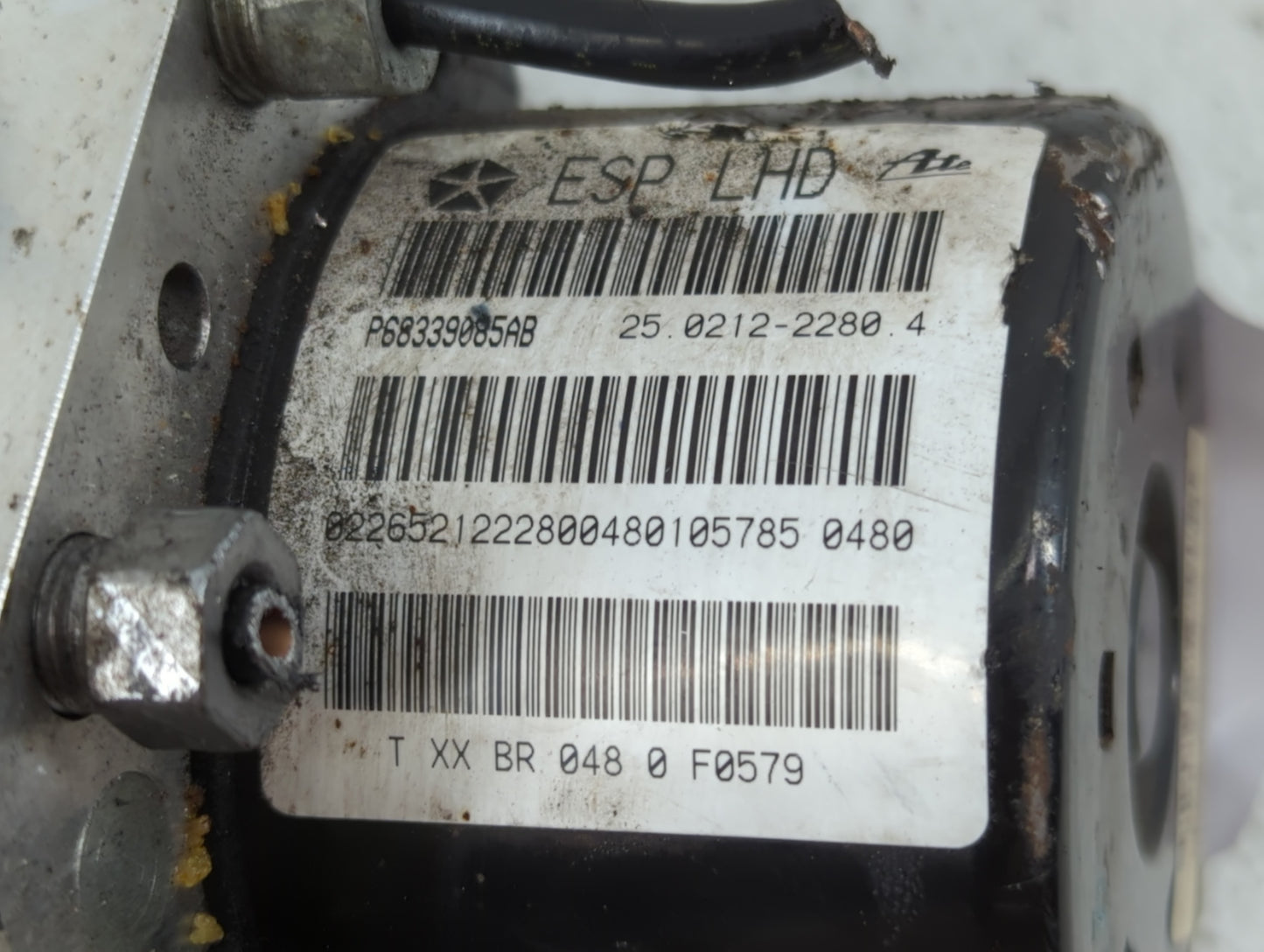 2019 Dodge Journey ABS Pump Control Module Replacement P/N:P68339085AB Fits OEM Used Auto Parts - Oemusedautoparts1.com