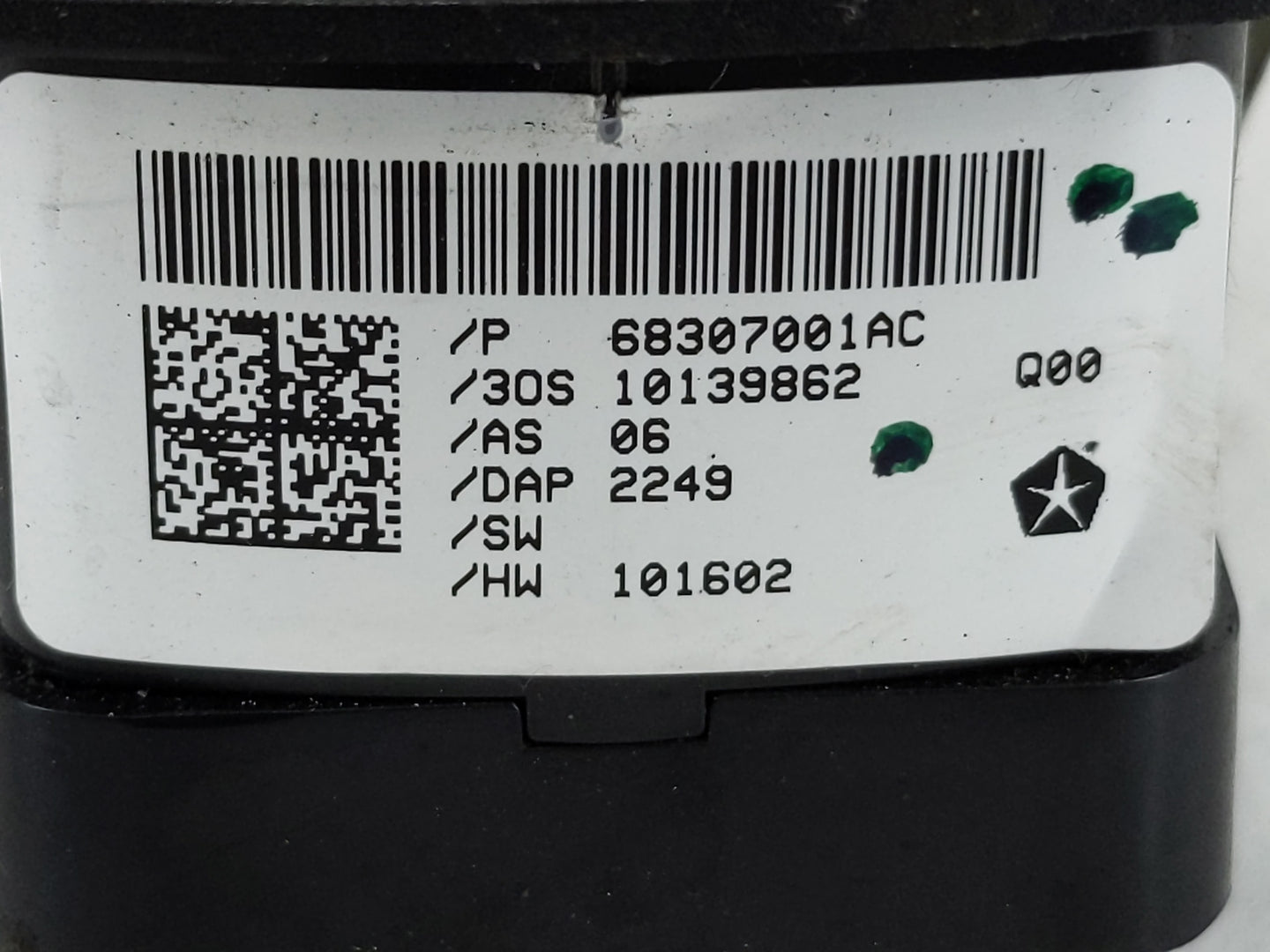 2018-2020 Dodge Journey Master Power Window Switch Replacement Driver Side Left P/N:68307001AC Fits Fits 2018 2019 2020 OEM 