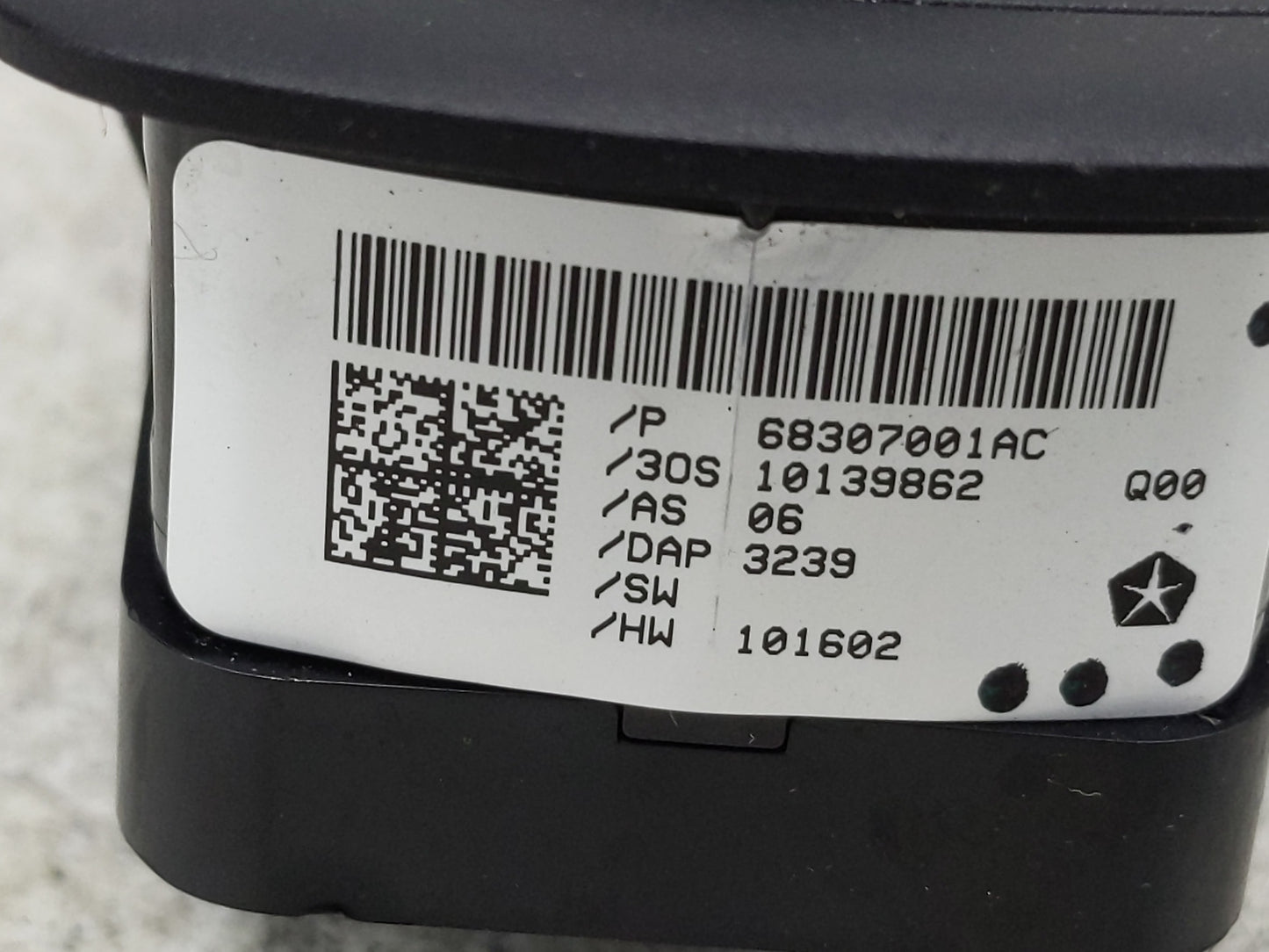 2018-2020 Dodge Journey Master Power Window Switch Replacement Driver Side Left P/N:68307001AC Fits Fits 2018 2019 2020 OEM 