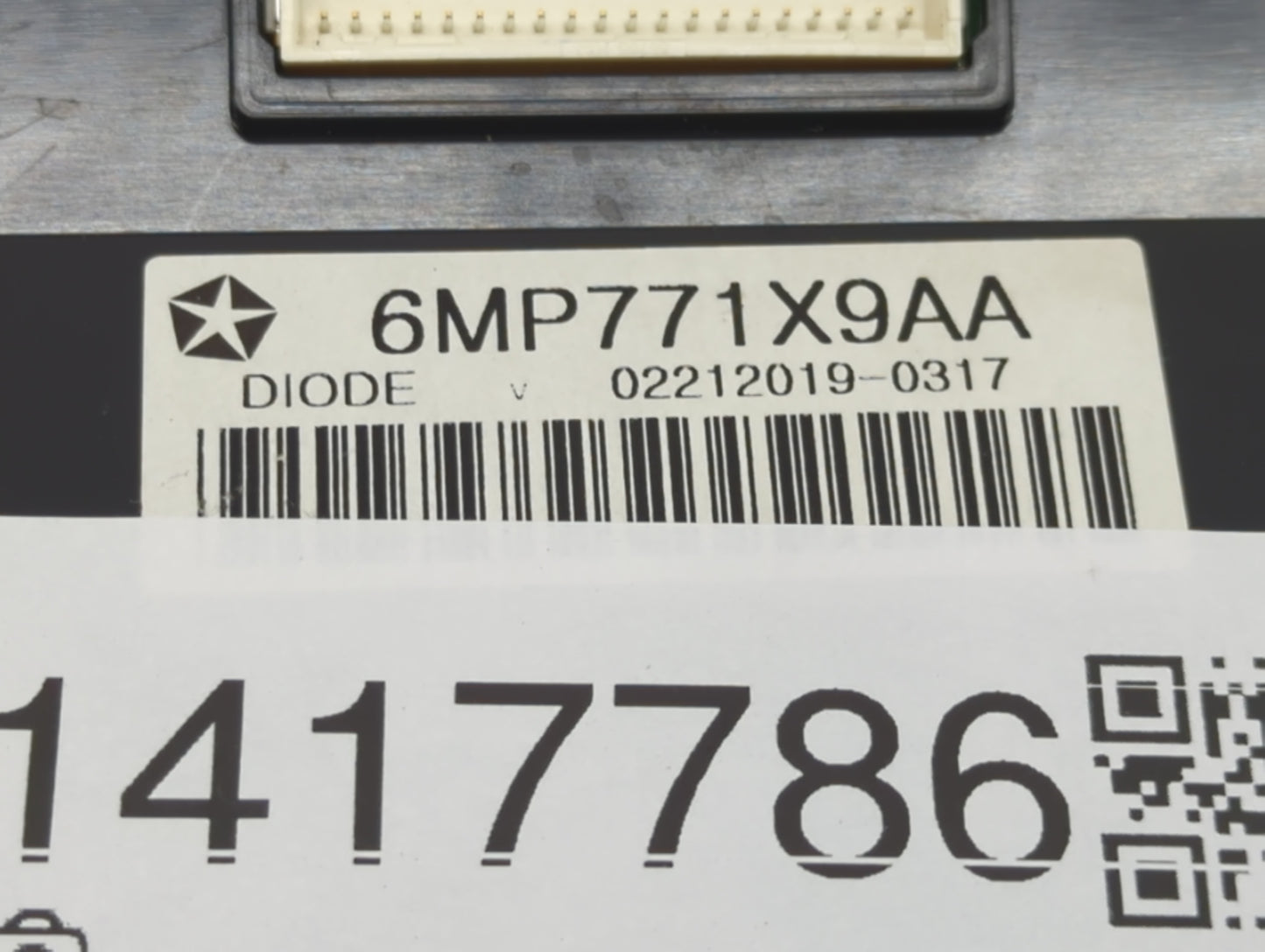 2018-2020 Dodge Journey Climate Control Module Temperature AC/Heater Replacement P/N:6MP771X9AA Fits Fits 2018 2019 2020 OEM