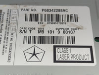 2018-2020 Dodge Journey Radio AM FM Cd Player Receiver Replacement P/N:P68342288AC CN-SC47N3GXC Fits Fits 2018 2019 2020 OEM