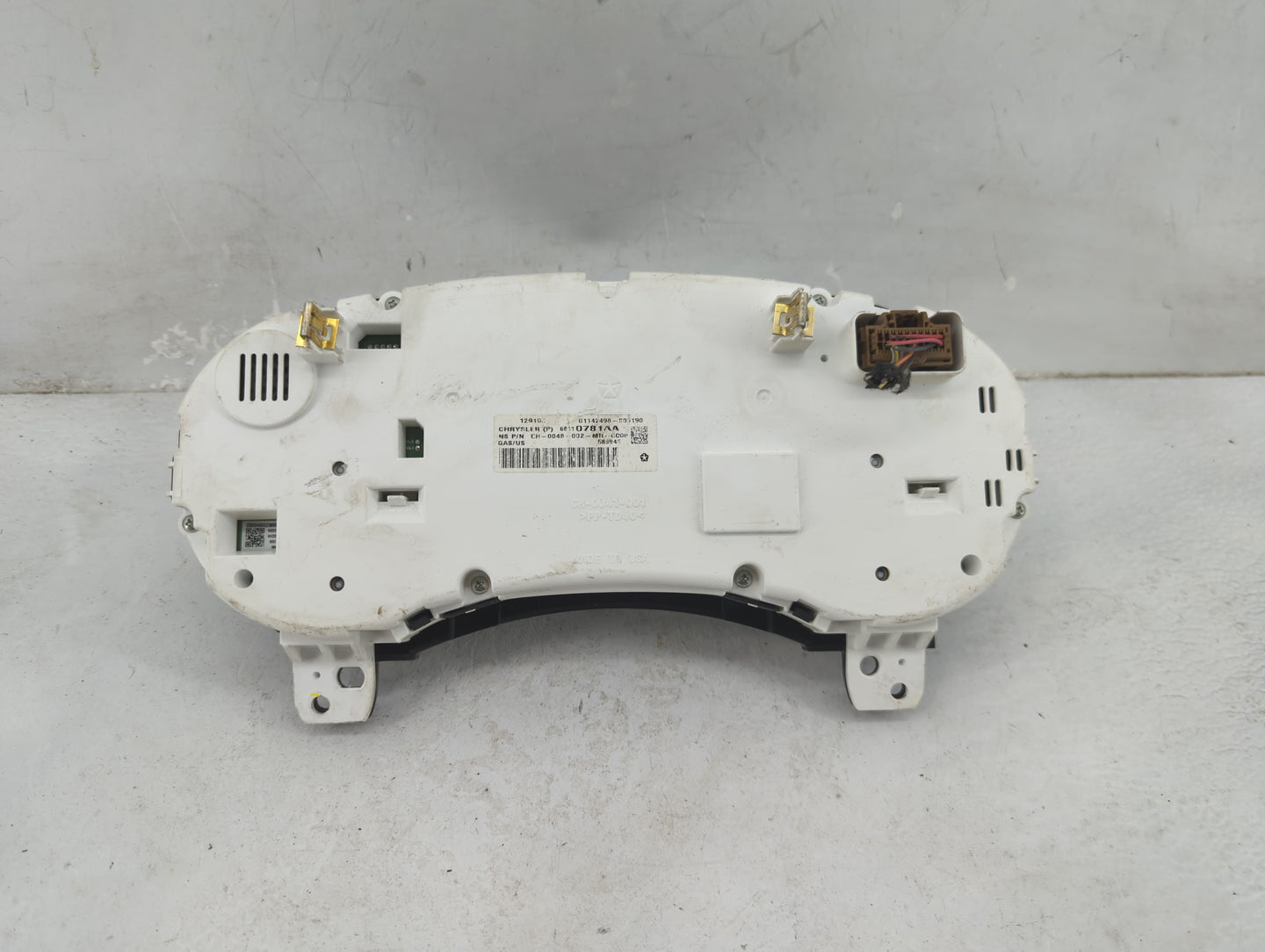 2019 Dodge Journey Instrument Cluster Speedometer Gauges P/N:68310781AA CH-0048-002-MTC-CCGP Fits OEM Used Auto Parts - Oemu