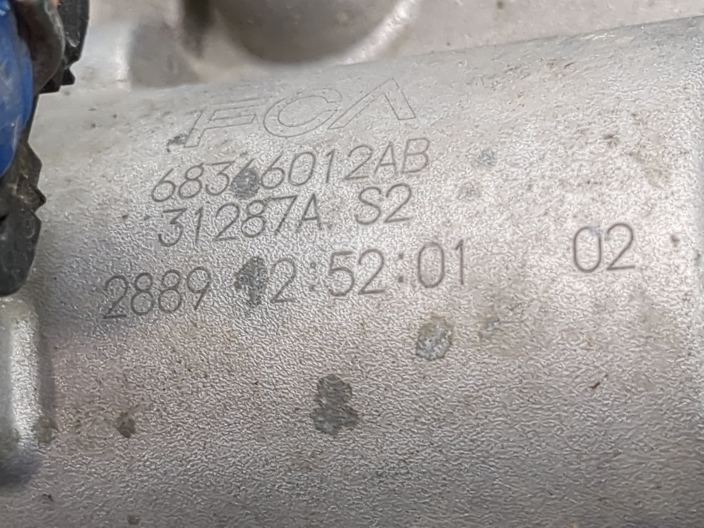 2019-2020 Dodge Journey Throttle Body P/N:68366012AB Fits Fits 2019 2020 OEM Used Auto Parts - Oemusedautoparts1.com