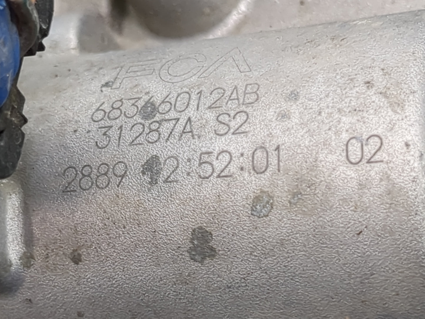 2019-2020 Dodge Journey Throttle Body P/N:68366012AB Fits Fits 2019 2020 OEM Used Auto Parts - Oemusedautoparts1.com