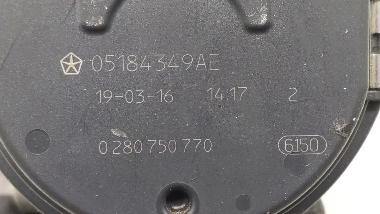 2011-2017 Dodge Journey Throttle Body P/N:05184349AF 05184349AD, 05184349AB Fits Fits 2011 2012 2013 2014 2015 2016 2017 201