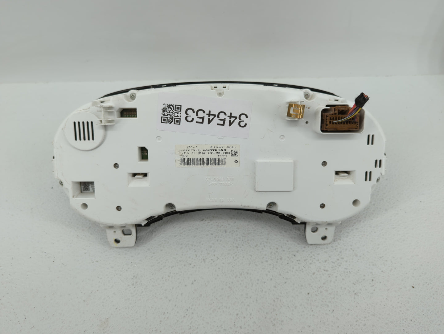 2017 Dodge Journey Instrument Cluster Speedometer Gauges P/N:68310781AA Fits OEM Used Auto Parts - Oemusedautoparts1.com