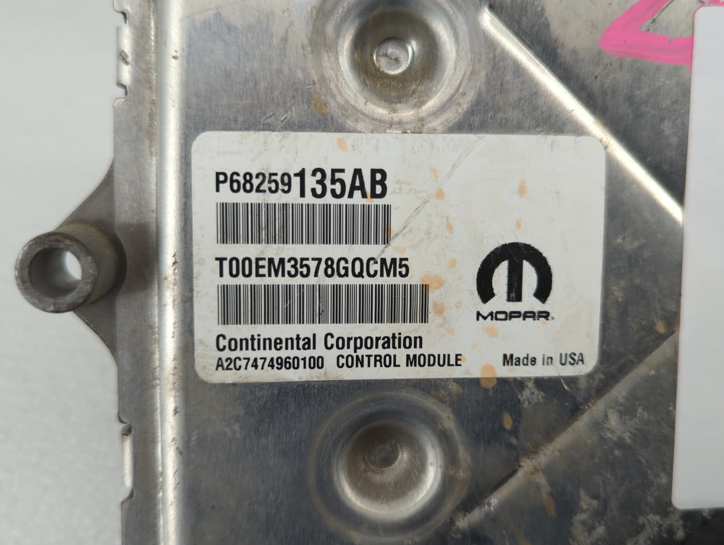 2016-2019 Dodge Journey PCM Engine Control Computer ECU ECM PCU OEM P/N:P68259135AB P68259135AA Fits Fits 2016 2017 2018 201
