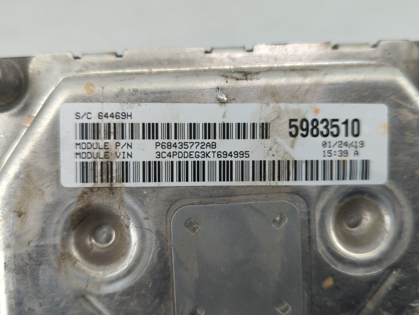 2016-2019 Dodge Journey PCM Engine Control Computer ECU ECM PCU OEM P/N:P68259135AB P68259135AA Fits Fits 2016 2017 2018 201