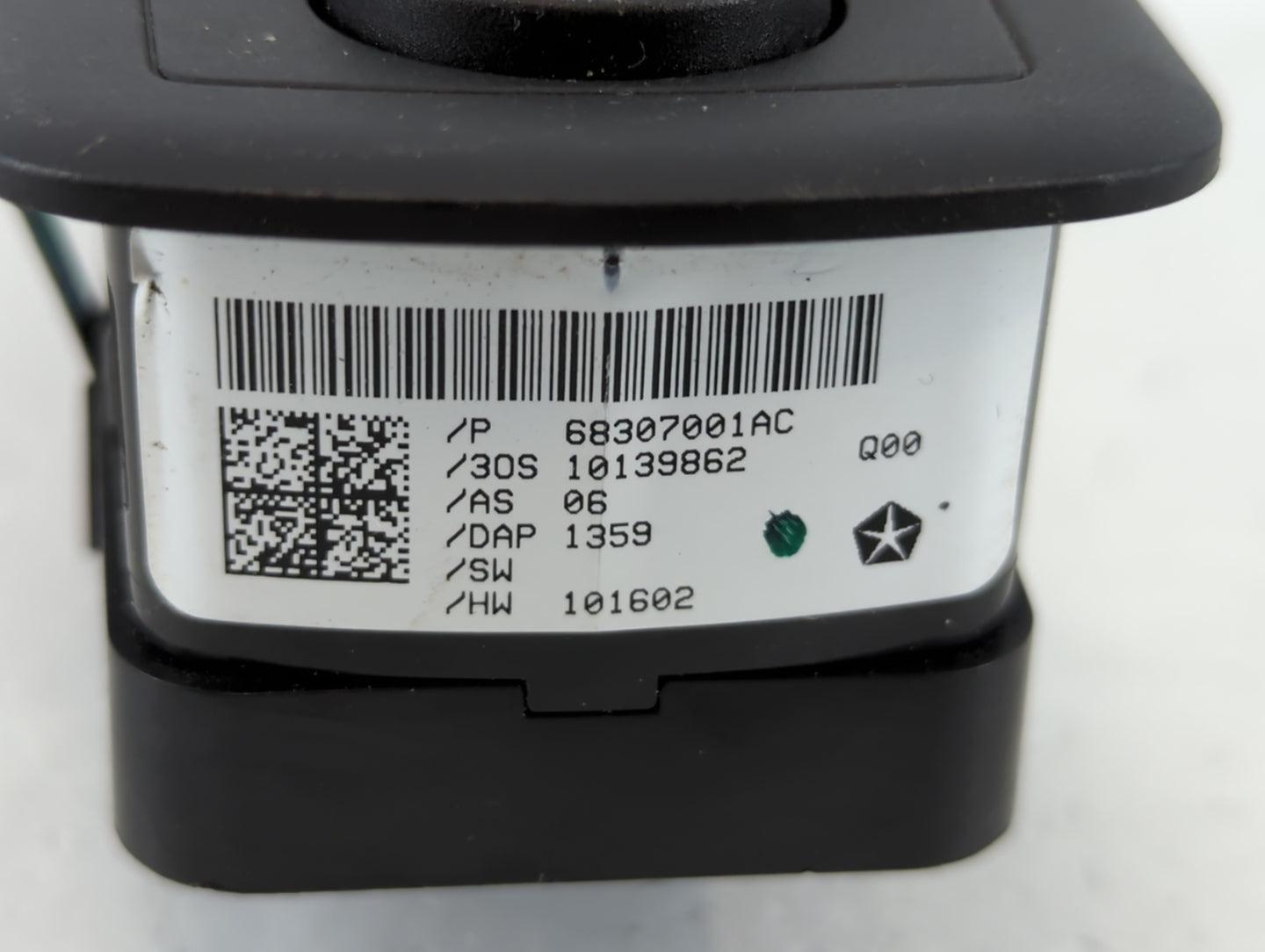 2018-2020 Dodge Journey Master Power Window Switch Replacement Driver Side Left P/N:68307001AC Fits Fits 2018 2019 2020 OEM 