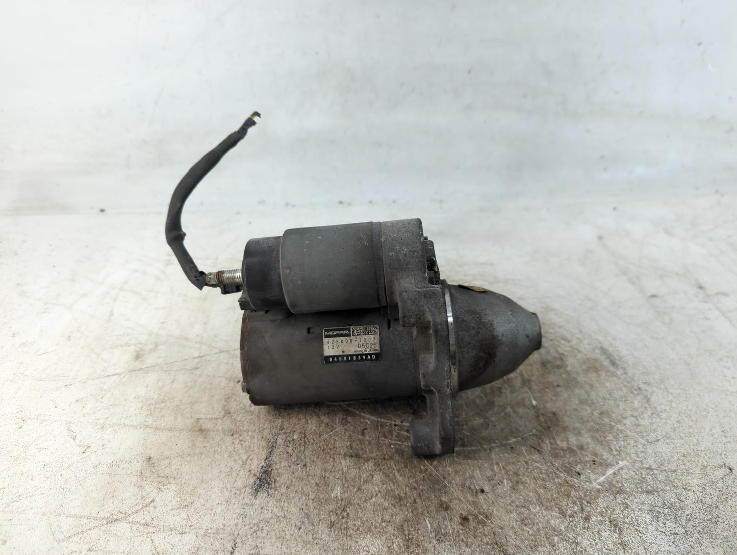 2019 Dodge Journey Car Starter Motor Solenoid OEM P/N:428000-7202 Fits OEM Used Auto Parts - Oemusedautoparts1.com