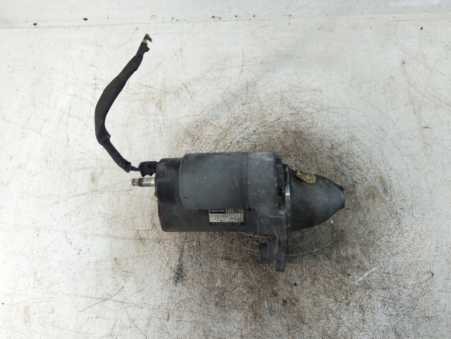 2019 Dodge Journey Car Starter Motor Solenoid OEM P/N:428000-7202 Fits OEM Used Auto Parts - Oemusedautoparts1.com