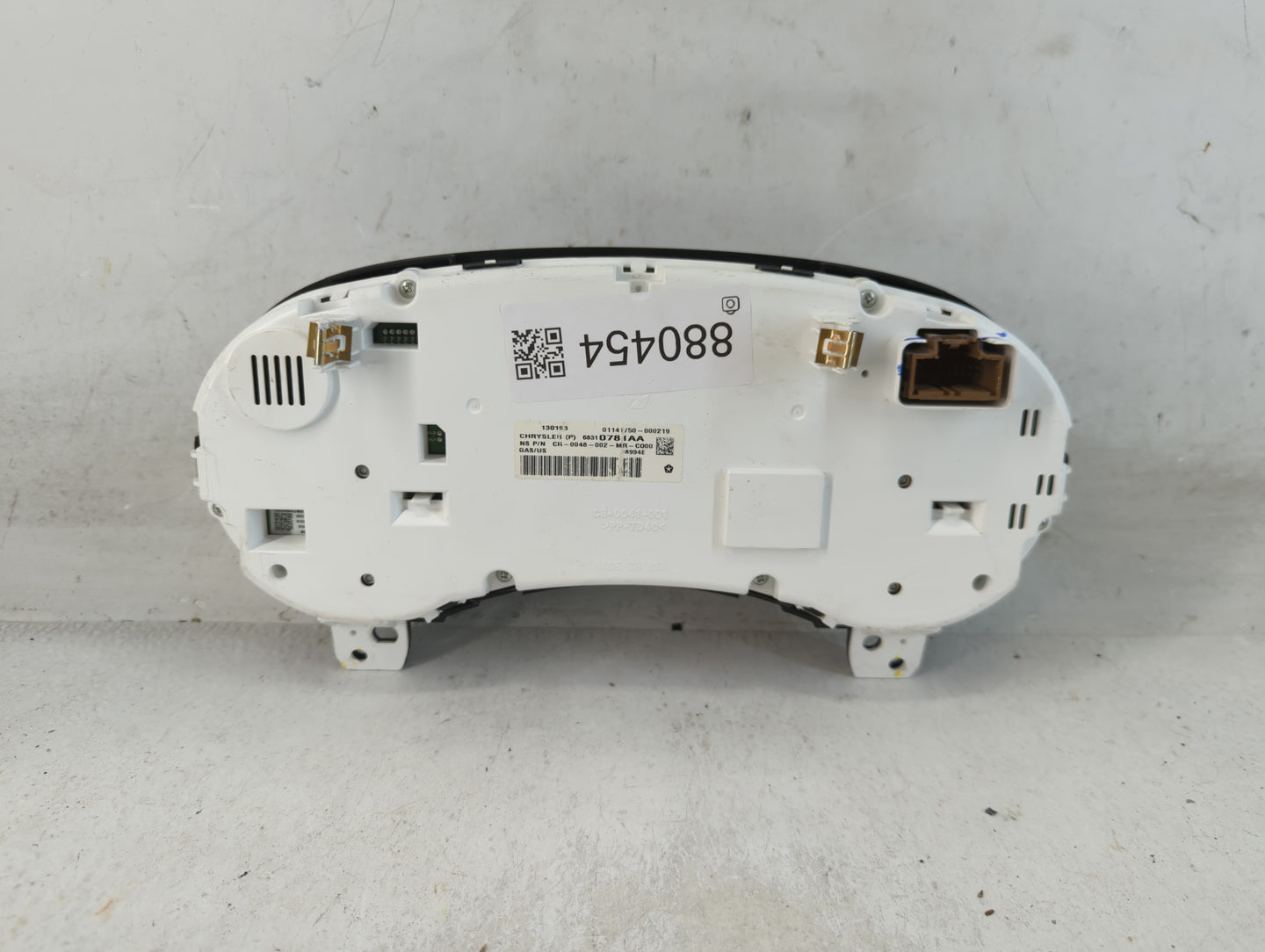 2019 Dodge Journey Instrument Cluster Speedometer Gauges P/N:68310781AA Fits OEM Used Auto Parts - Oemusedautoparts1.com