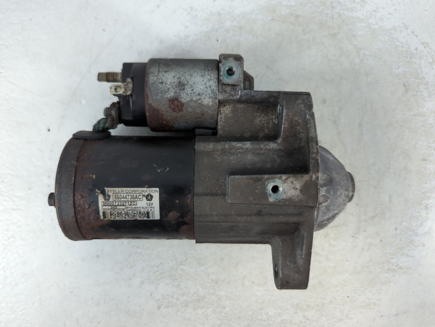 2019 Dodge Ram 1500 Car Starter Motor Solenoid OEM P/N:M000T23271ZC 56044736AC Fits OEM Used Auto Parts - Oemusedautoparts1.