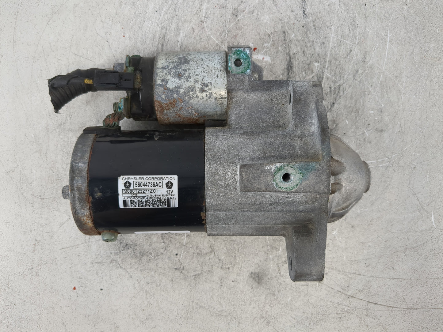 2019 Dodge Ram 1500 Car Starter Motor Solenoid OEM P/N:M000T23271ZC 56044736AC Fits OEM Used Auto Parts - Oemusedautoparts1.
