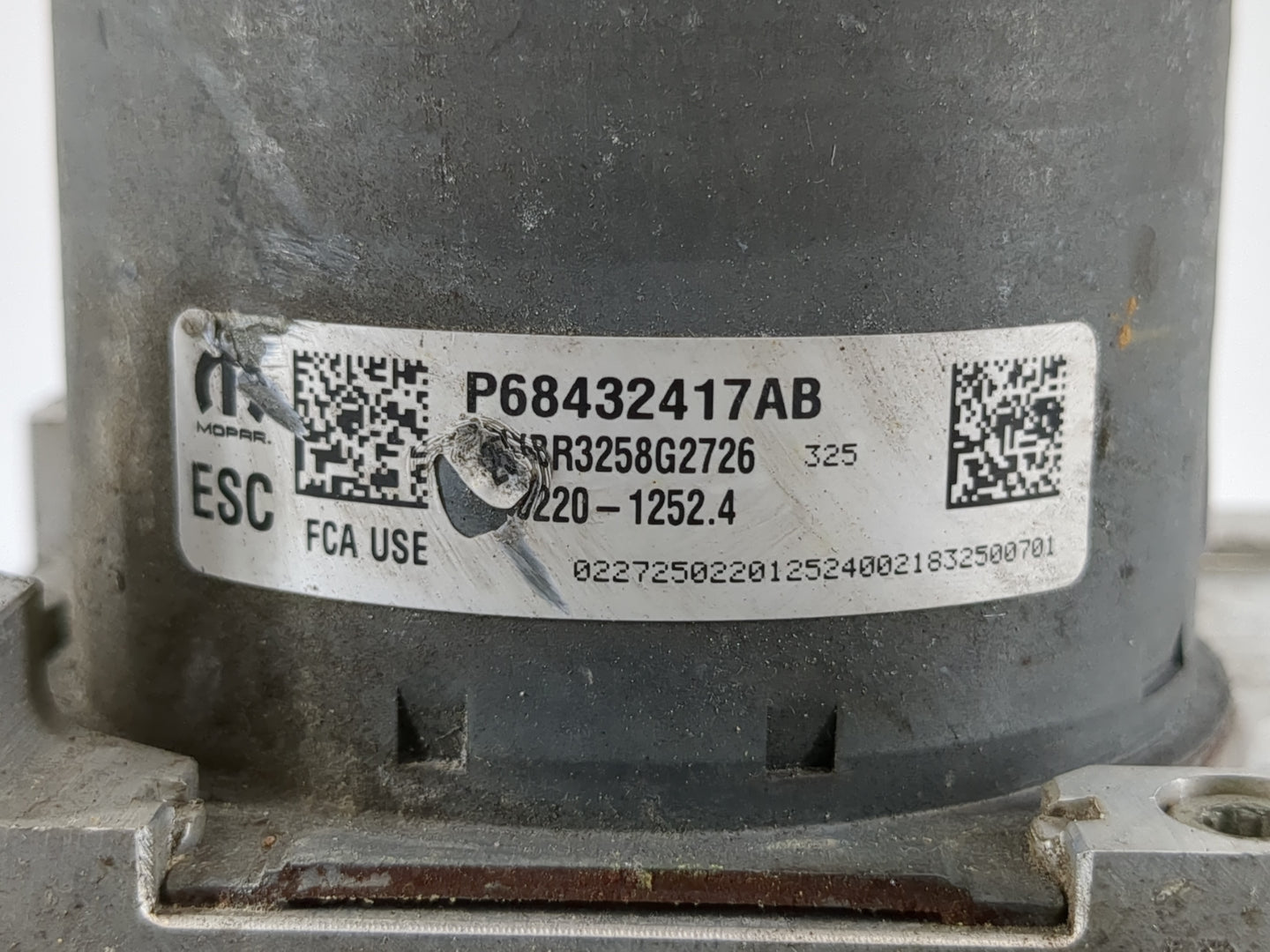 2019 Dodge Ram 1500 ABS Pump Control Module Replacement P/N:P68432417AB Fits Fits 2020 2021 2022 OEM Used Auto Parts - Oemus