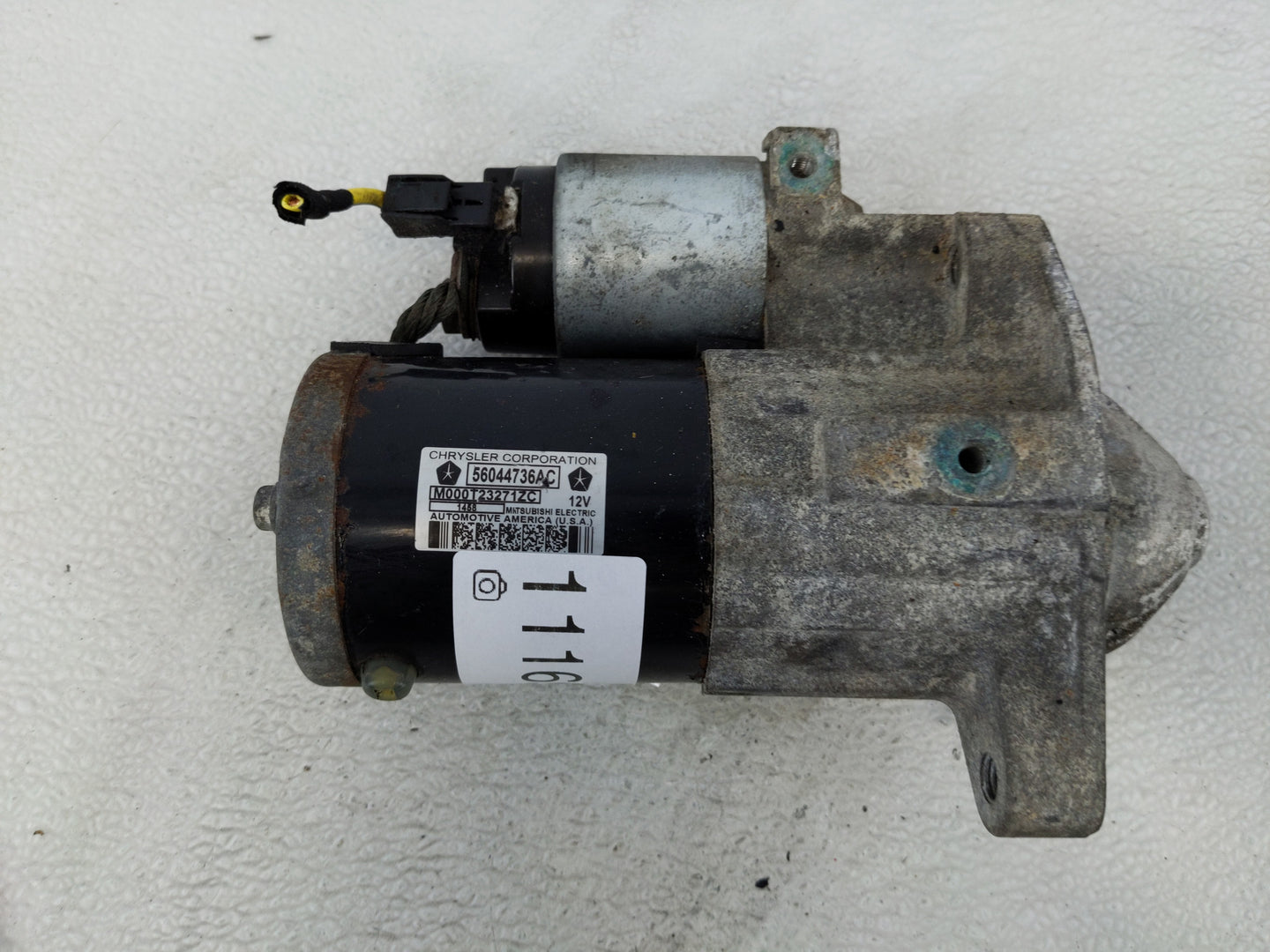 2019 Dodge Ram 1500 Car Starter Motor Solenoid OEM P/N:56044736AC Fits OEM Used Auto Parts - Oemusedautoparts1.com
