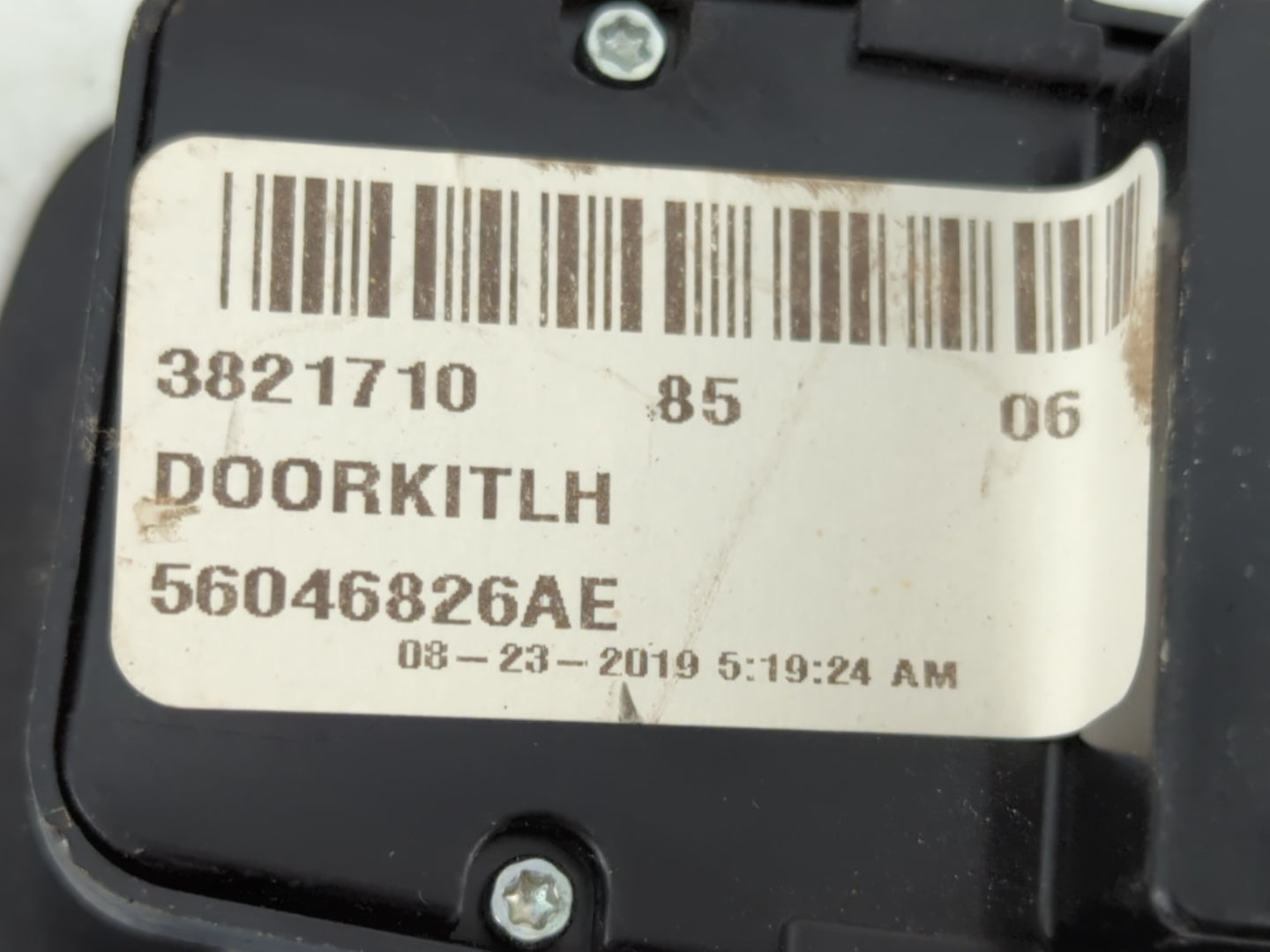 2019 Dodge Ram 1500 Master Power Window Switch Replacement Driver Side Left P/N:P56046826AE 68298088AA Fits OEM Used Auto Pa