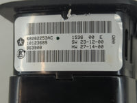 2019 Dodge Ram 1500 Master Power Window Switch Replacement Driver Side Left P/N:68262253AC Fits Fits 2016 2017 2018 2020 202