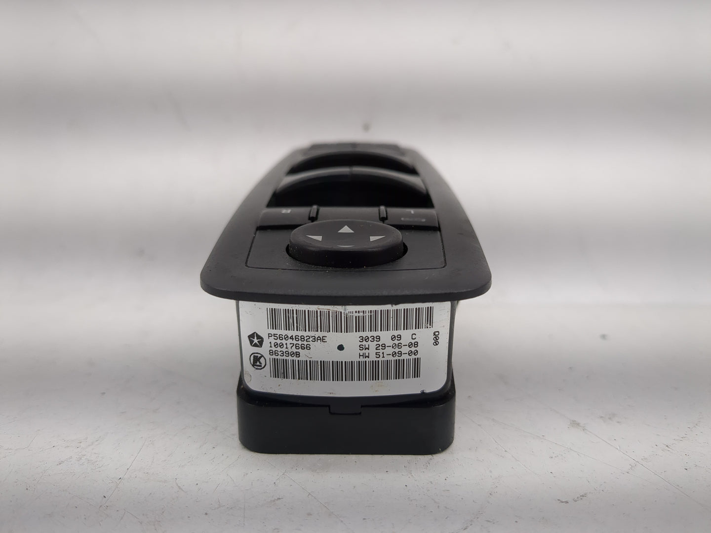 2019 Dodge Ram 1500 Master Power Window Switch Replacement Driver Side Left P/N:56046823AE Fits Fits 2016 2017 2018 2020 202
