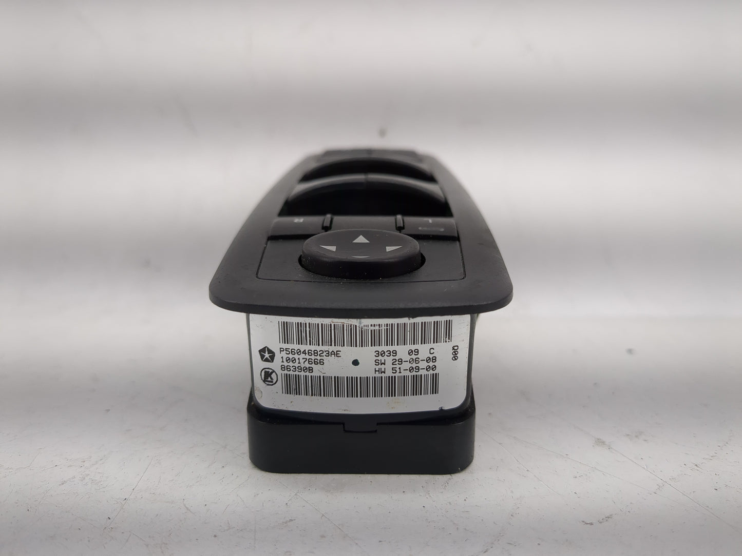 2019 Dodge Ram 1500 Master Power Window Switch Replacement Driver Side Left P/N:56046823AE Fits Fits 2016 2017 2018 2020 202