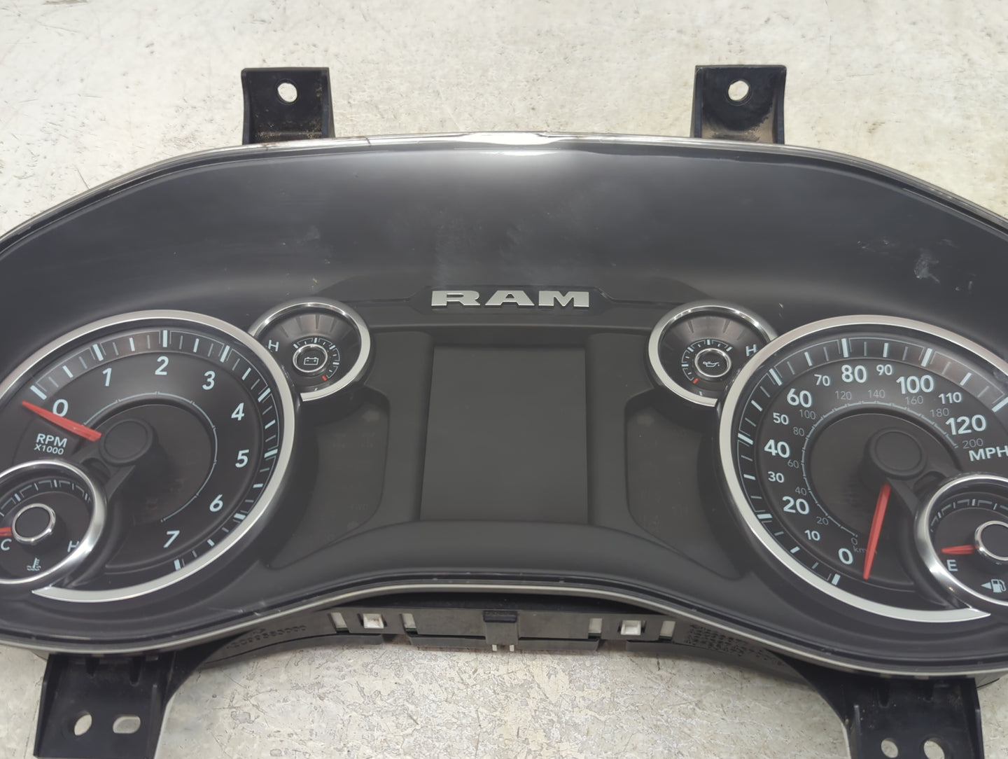 2019 Dodge Ram 1500 Instrument Cluster Speedometer Gauges P/N:68294043AI Fits Fits 2018 OEM Used Auto Parts - Oemusedautopar