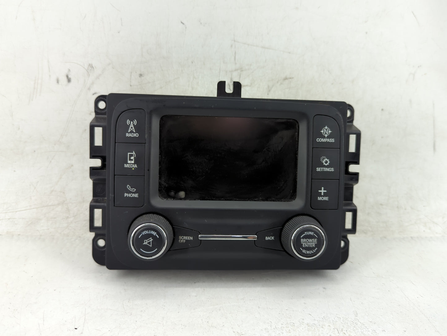 2019 Dodge Ram 1500 Radio AM FM Cd Player Receiver Replacement P/N:68365210AB Fits Fits 2017 2018 2020 OEM Used Auto Parts -
