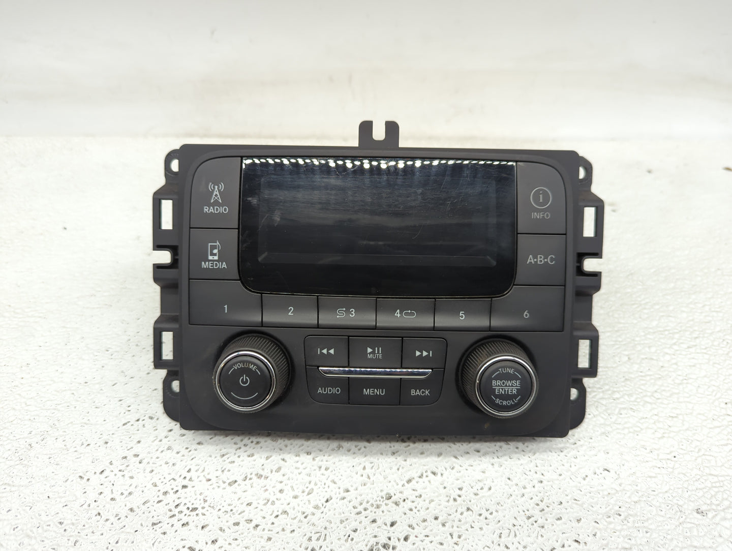 2019 Dodge Ram 1500 Radio AM FM Cd Player Receiver Replacement P/N:68356524AB Fits Fits 2017 2018 2020 OEM Used Auto Parts -
